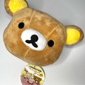 Rilakkuma Cafe Plush Head with Pocket from 2008 Japan